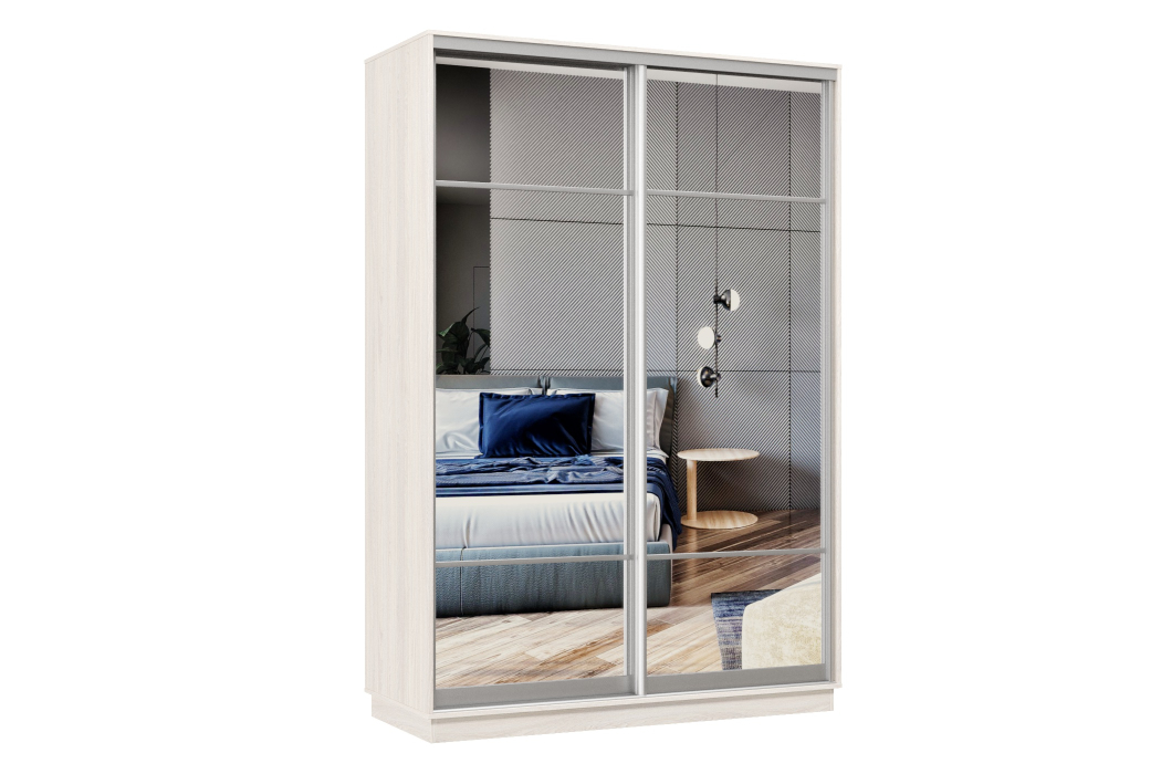 Шкафы-купе, Шкаф-купе Премьер Лайт 11 (11;11) двухдверный