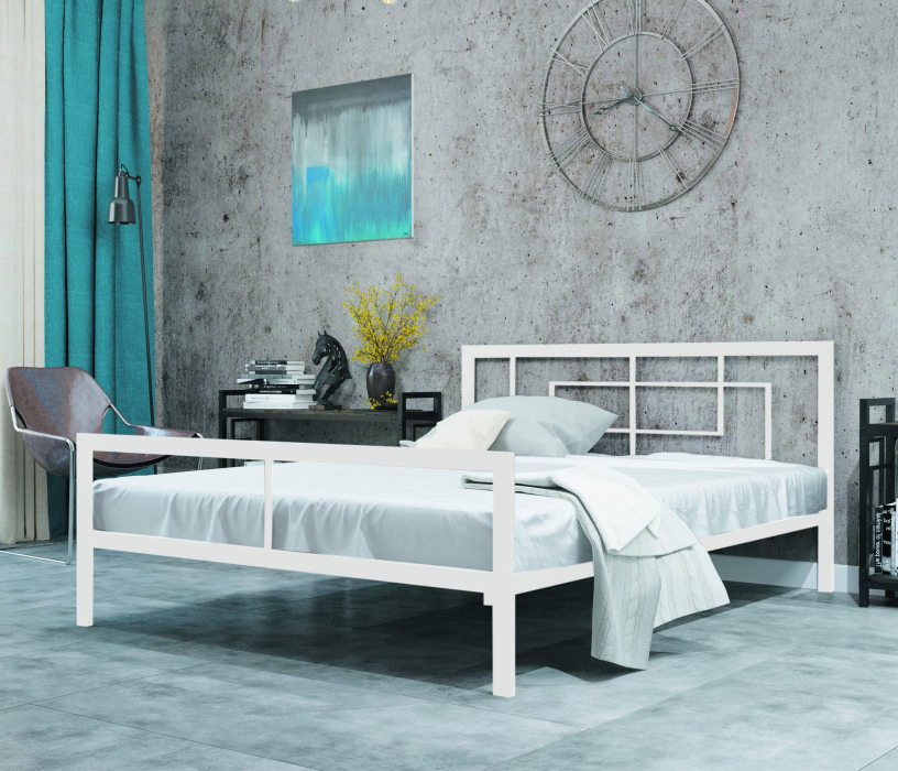 Кровати 180х200, Кровать в стиле лофт Кантерано 1.8