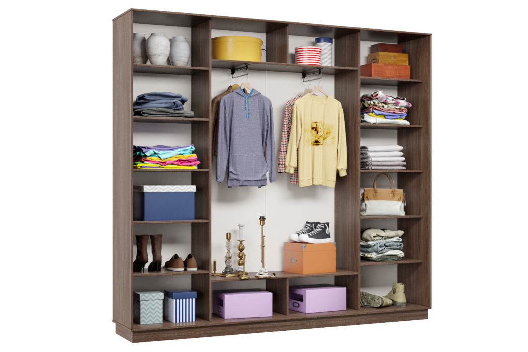 Шкафы-купе 3-х дверные, Шкаф-купе Премьер Лайт 59 (11;08;11) трехдверный