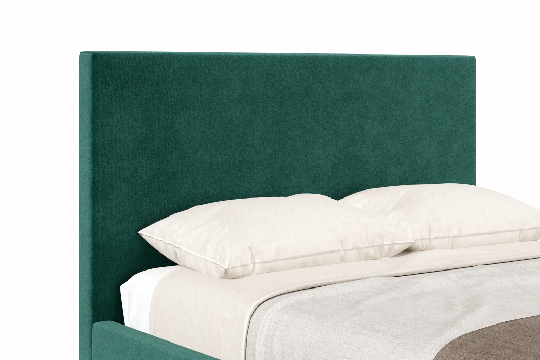 Мягкая кровать, Кровать Парма 1200 с подъёмным механизмом, велюр