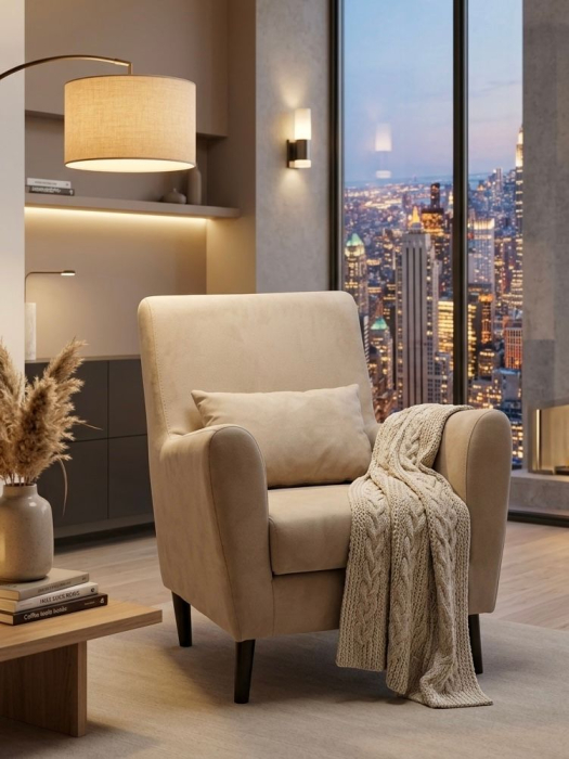 Кресло для отдыха, Кресло Либерти, велюр