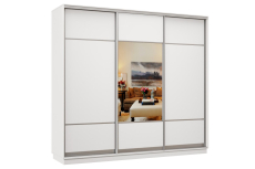 Шкафы-купе 3-х дверные, Шкаф-купе Премьер Лайт 58 (08;05;08) трехдверный