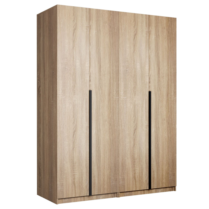 Шкафы распашные, Распашной шкаф Локер 800+800 (Гармошка) с полками и ящиками слева