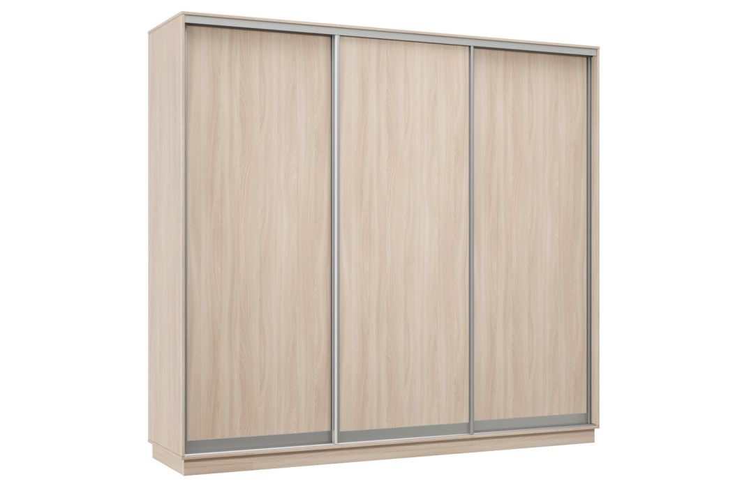 Шкафы-купе 3-х дверные, Шкаф-купе Премьер Лайт 56 (02;02;02) трехдверный