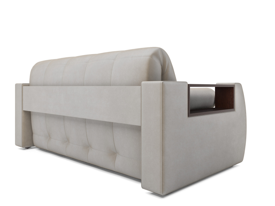 Диваны кровати со спальным местом, Прямой диван Боро №3, вельвет (бархат)