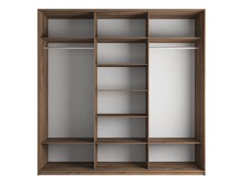 Шкаф-купе Эста 3-х дверный ДСП/Стекла пудра/Доводчик 270х66х240