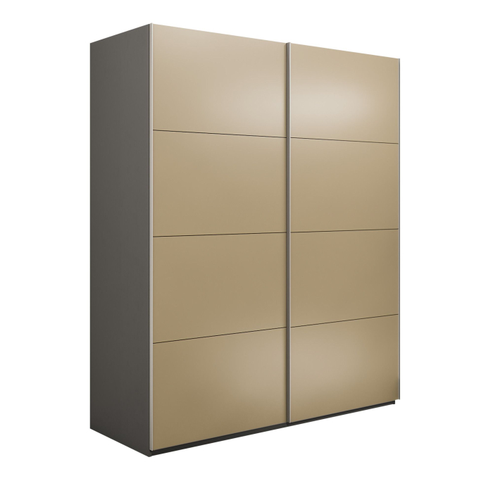 Шкафы-купе 2-х дверные, Шкаф-купе Эста 2-х дверный Стекла фисташка/Доводчик 200х66х240