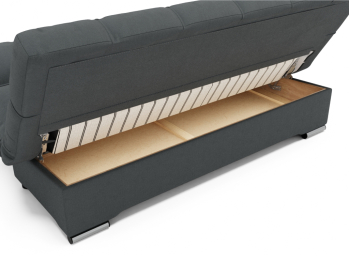 Прямой диван Финка,книжка,велюр