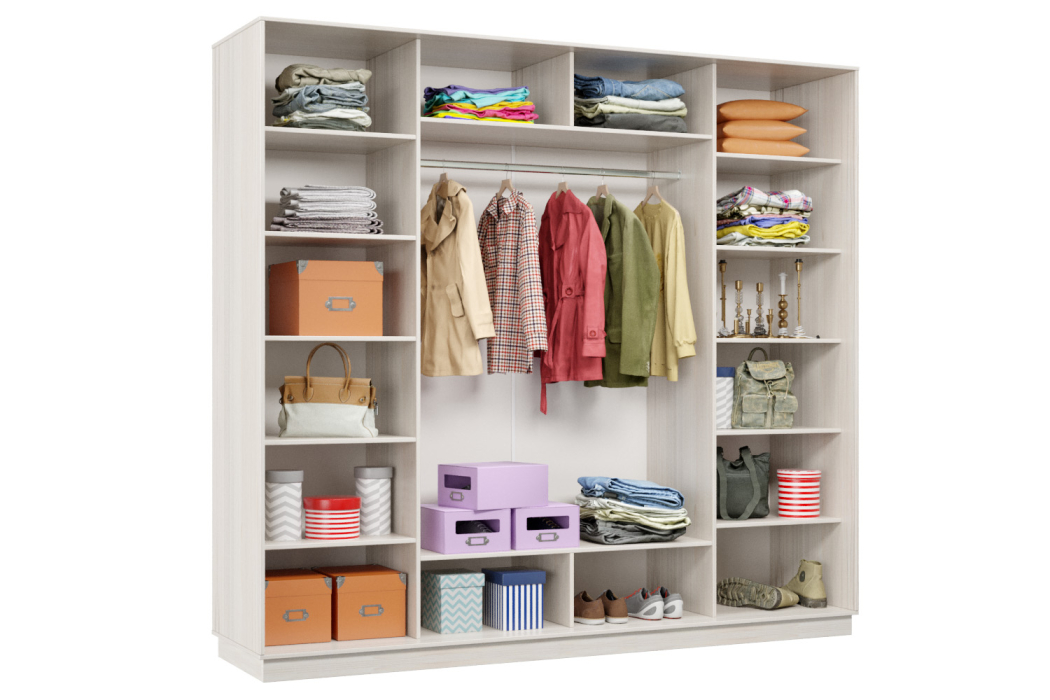 Шкафы-купе 3-х дверные, Шкаф-купе Премьер Лайт 60 (11;11;11) трехдверный