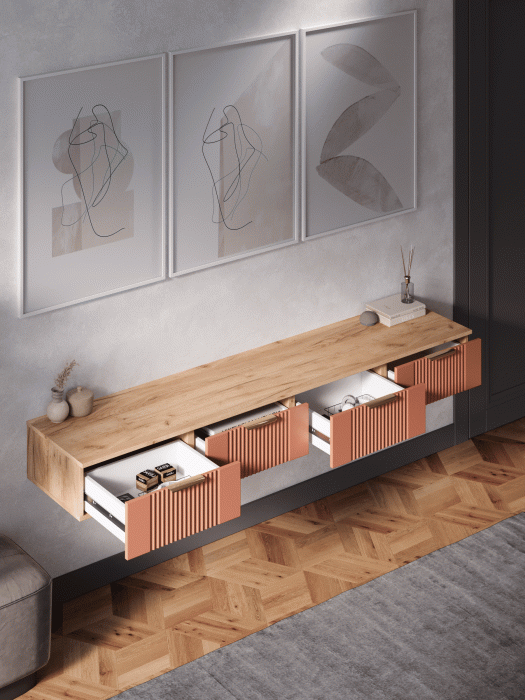 ТВ-тумбы, Тумба подвесная Ингрия Luxe 11