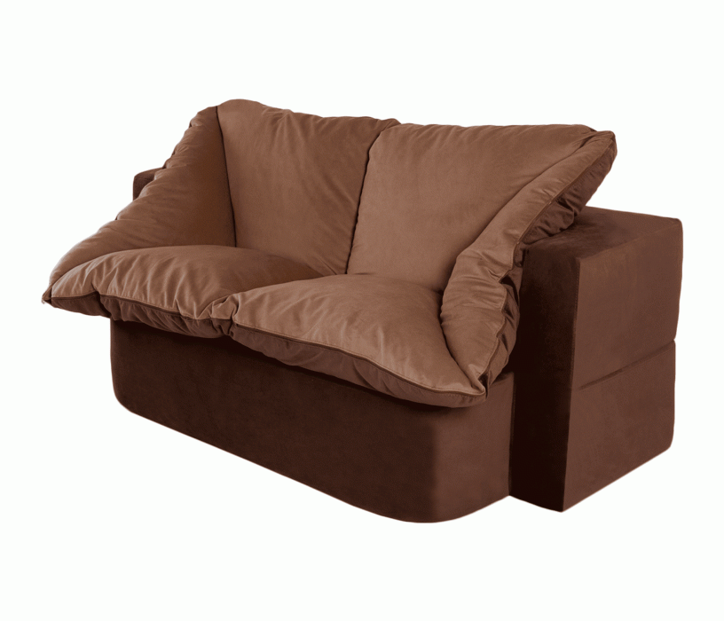 Детские диваны, Бескаркасный диван-кровать Дадли 1950*1050мм., велюр