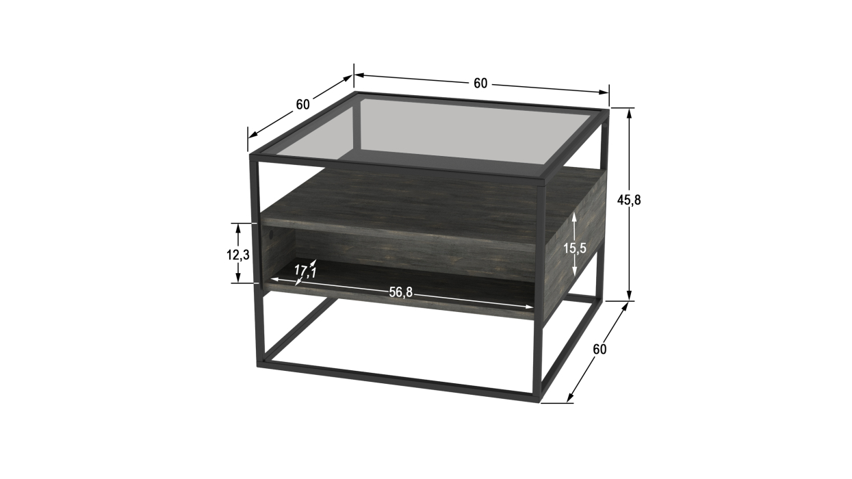 Журнальные столики, Стол журнальный Эйден 