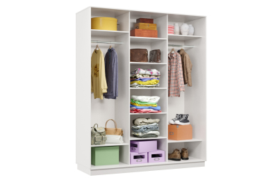 Шкаф-купе Премьер Лайт 28 (01;02;01) трехдверный