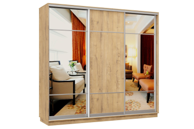 Шкаф-купе Премьер Лайт 59 (11;08;11) трехдверный