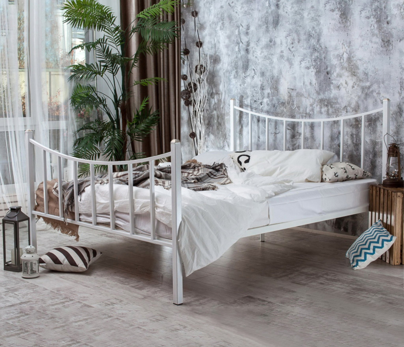 Кровати 160 см, Кровать в стиле лофт Ринальди 1.6