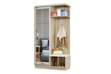 Прихожие, Прихожая Премьер 01 Лайт 11 Правая Мягкая