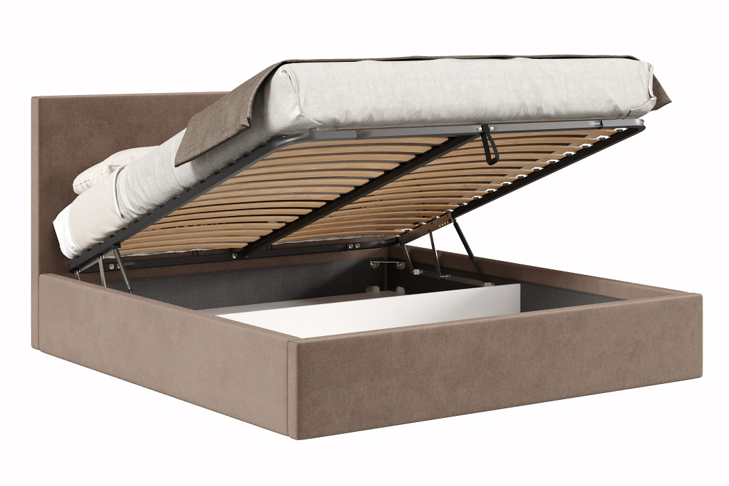 Мягкая кровать, Кровать Парма 1800 с подъёмным механизмом