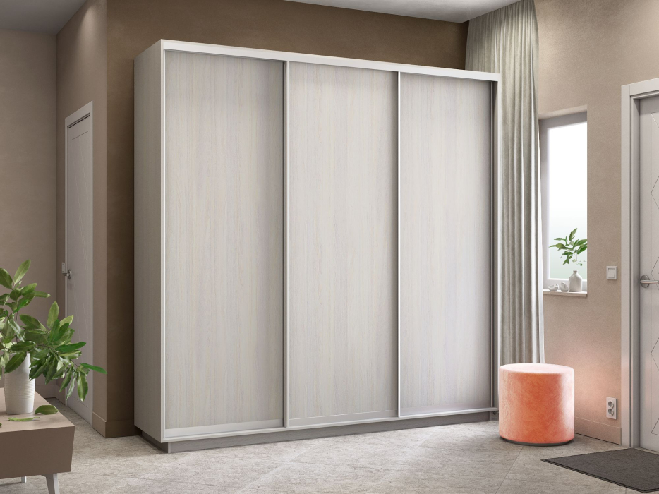 Шкафы-купе 3-х дверные, Шкаф-купе Экспресс Элемент трио 2400 x 2400 x 450