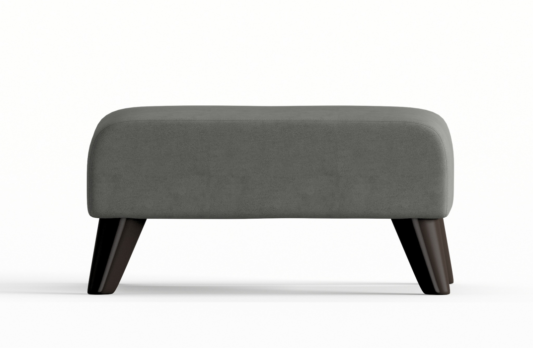 Пуф в прихожую, Пуф Барон на ножках, велюр