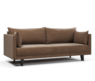 Диван-кровать Сканди, тик-так, велюр