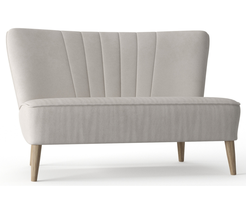 Дизайнерские диваны для гостиной, Диван прямой Зола, Велюр