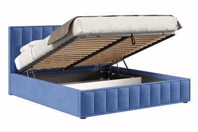 Кровать Анкона 1800 с подъёмным механизмом, велюр