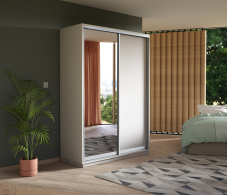 Шкафы-купе, Шкаф-купе Экспресс Медиум дуо 2400 x 1600 x 600