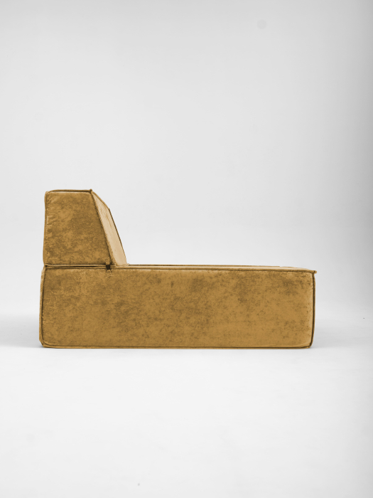 Бескаркасная мебель, Бескаркасная оттоманка Клайд,плюше