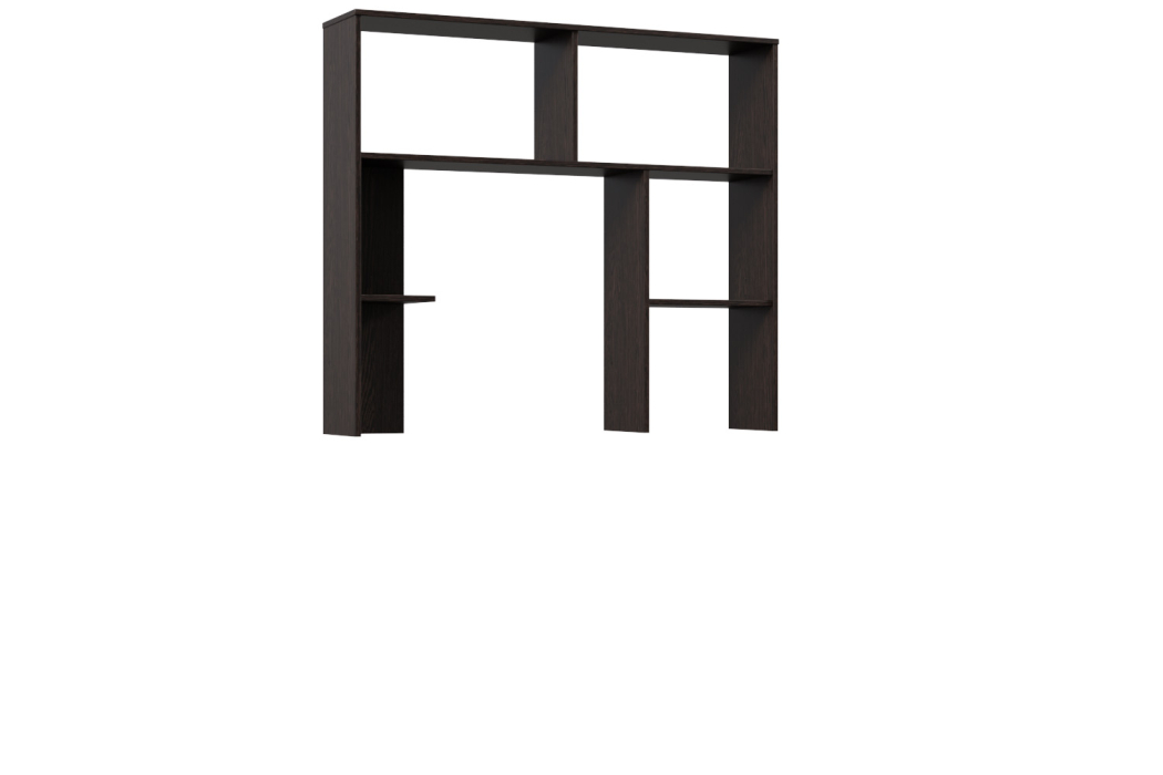 Прямые, Стол письменный 03 с надстройкой