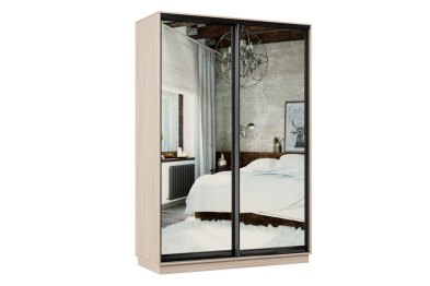 Шкаф-купе Премьер 04 ясень шимо светлый