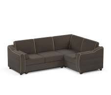 Диваны угловые в гостиную, Диван-кровать угловой Френсис еврокнижка, велюр