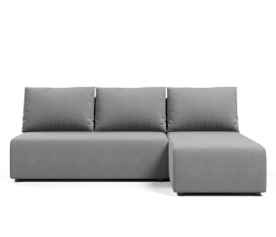 Угловой диван-кровать Каир (Комо, Крит), велюр