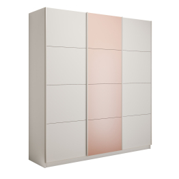 Шкаф-купе Прайм 3-х дверный Стекла пудра/ДСП/Доводчики 210х57х230