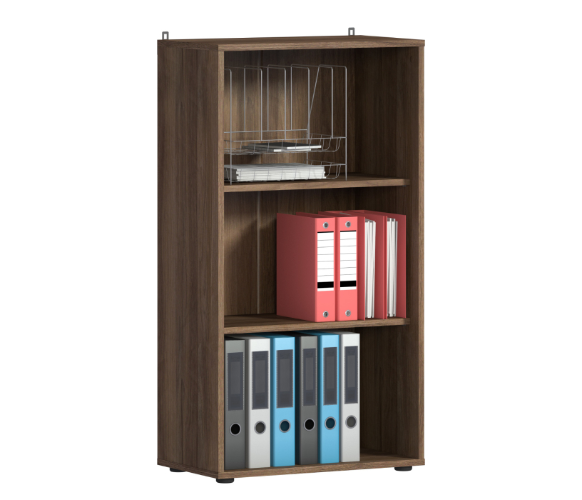 Стеллажи, Дельта СБ-2539 Стеллаж Орех Мармара