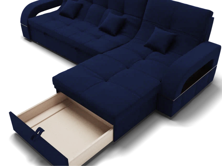 Диваны модульные угловые, Модульный диван Майами-2,микровелюр,антивандальная ткань,венеция