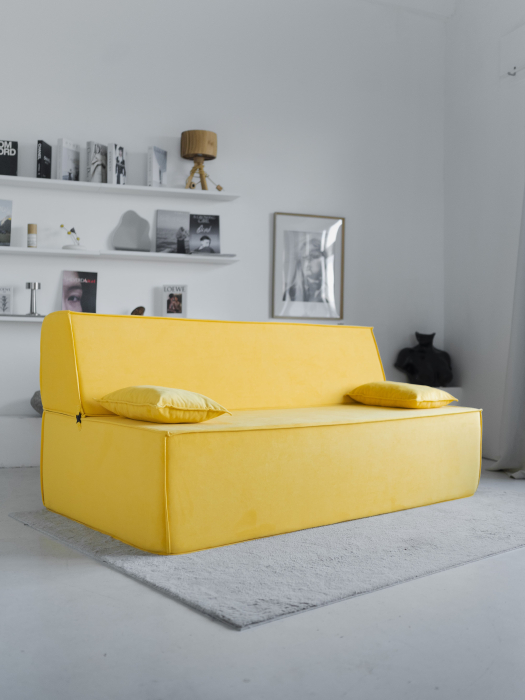 Бескаркасные диваны, Диван бескаркасный Клайд, велюр