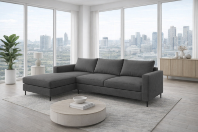 Диван Латте 300 см в тканях Velutto Soft