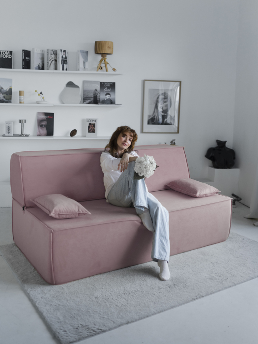 Бескаркасные диваны, Диван бескаркасный Клайд, велюр