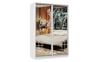 Шкаф-купе Премьер Лайт 12 П-3159 двухдверный