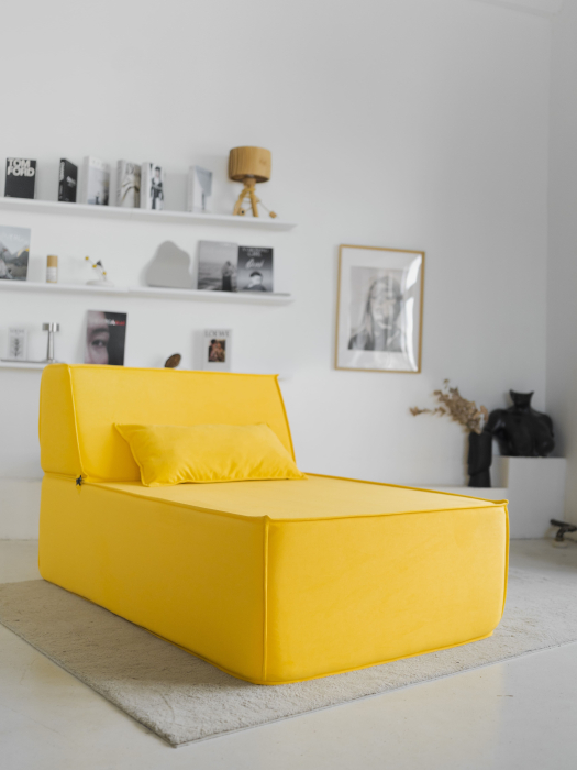 Кресло для отдыха, Бескаркасна оттоманка Клайд,велюр