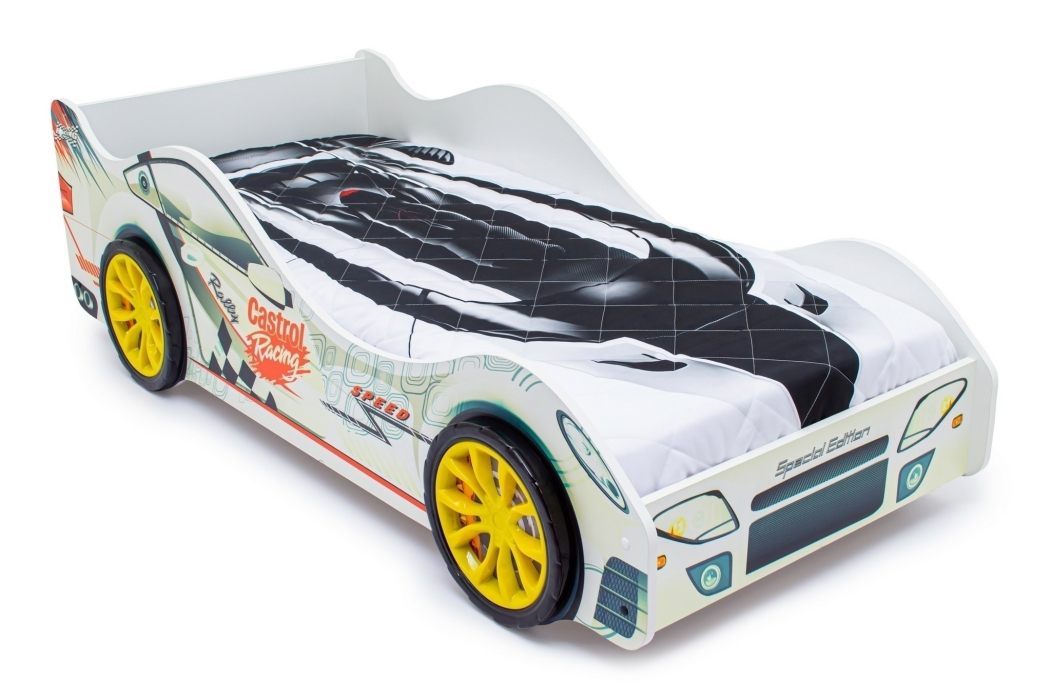 Для мальчика, Детская кровать-машина Бельмарко Безмятежность