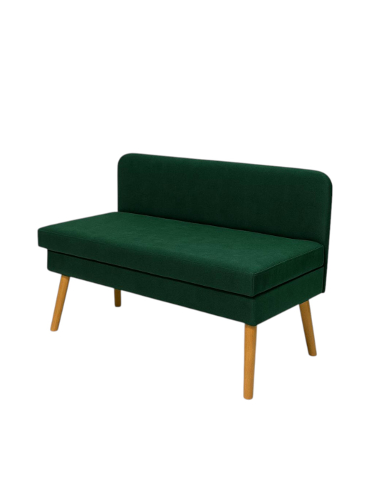 Кушетка диван, Диван кушетка с ящиком Эда, велюр