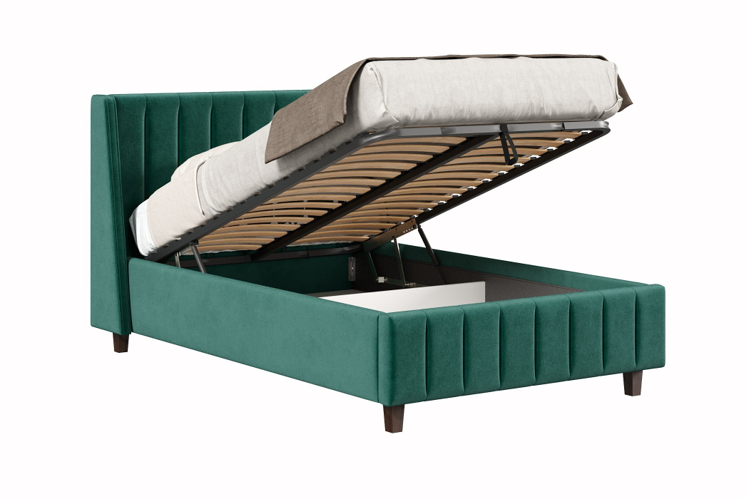 Мягкая кровать, Кровать Милана 1200 с подъёмным механизмом