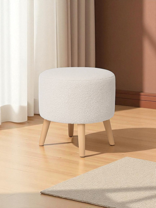 Пуф в прихожую, Пуф Лаки,букле