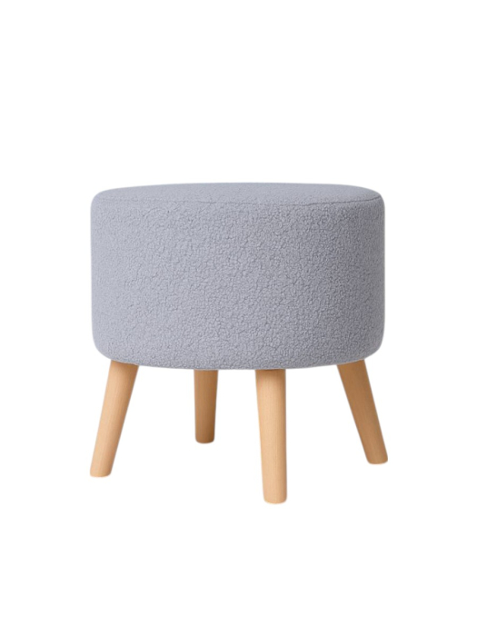 Пуф в прихожую, Пуф Лаки,букле