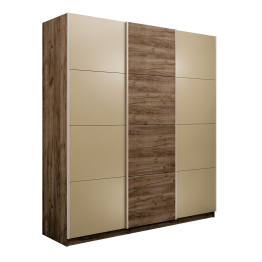 Шкаф-купе Эста 3-х дверный ДСП/Стекла фисташка/Доводчик 300х66х240