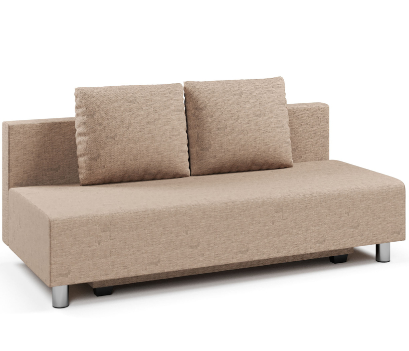 Диваны еврокнижки, Диван-кровать прямой Парма Комфорт еврокнижка,рогожка