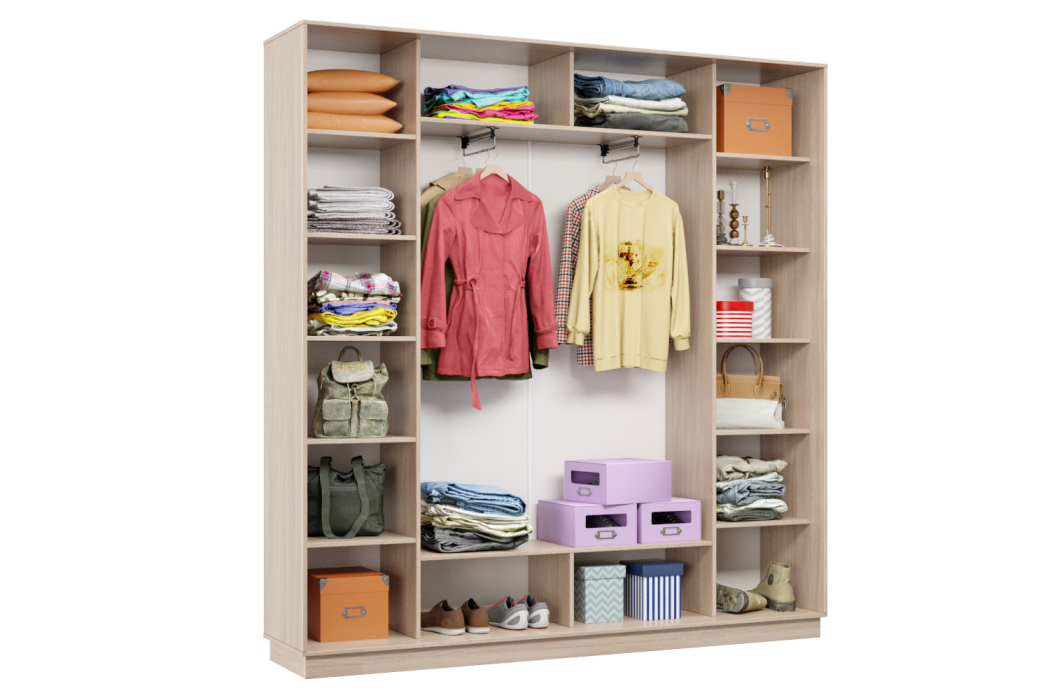 Шкафы-купе, Шкаф-купе Премьер Лайт 33 (08;11;08) трехдверный