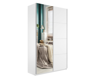 Шкаф Прайм дуо ДСП+зеркало 2300 х 1600 х 570