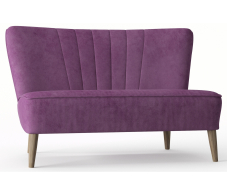 Дизайнерские диваны для гостиной, Диван прямой Зола, Велюр